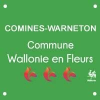 Label Commune Wallonie en Fleurs Comines-Warneton