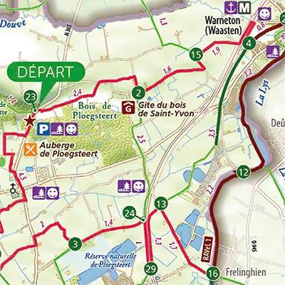 Plan chemin Wapi