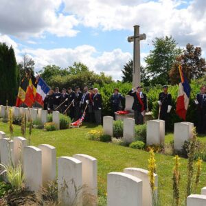 Bataille du Canal Ypres - Comines Cérémonie