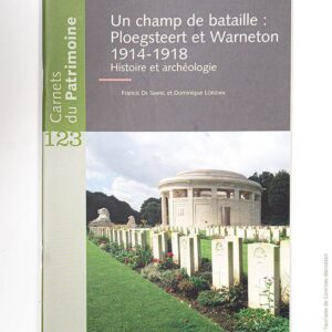 Carnet du Patrimoine 123 Bataille Ploegsteert Warneton