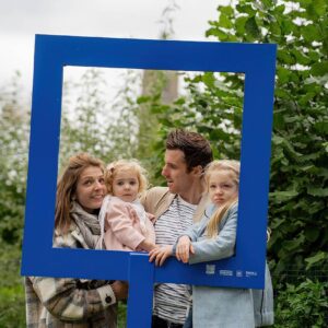 Carré bleu Balade Comines Warneton